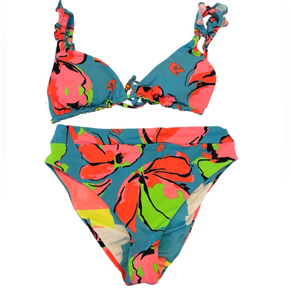 Maaji Water Flower Bikini Set